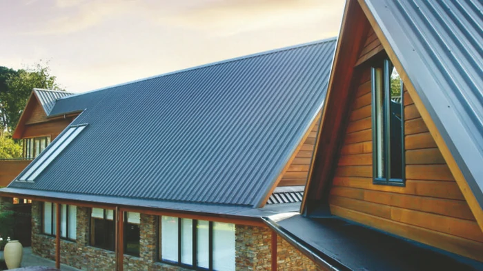 takbeläggning av profilerad plåt